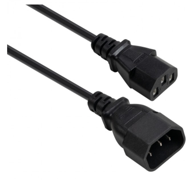 Rezone Кабель живлення C13 to C14 1.8m 0.75mm2 Rezone (RZPC-13141875)