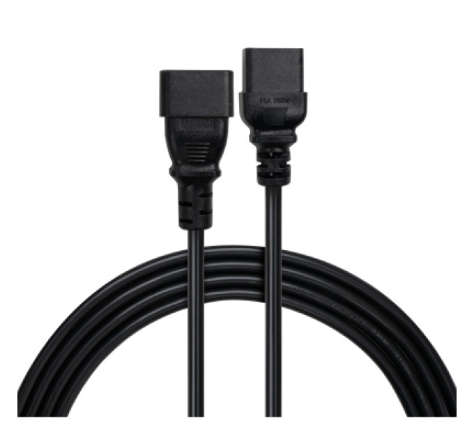 Rezone Кабель живлення C19 to C20 1.8m 1.5mm2 Rezone (RZPC-19201815)