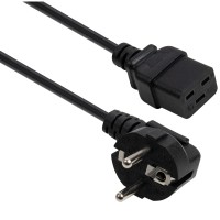 Кабель живлення C19 1.8m 1.5mm 2 copper Vinga (VYPCC191815CU)