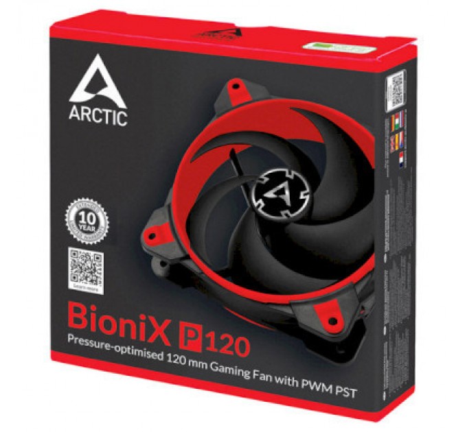 Arctic Кулер до корпусу Arctic BioniX P120 Red (ACFAN00115A)