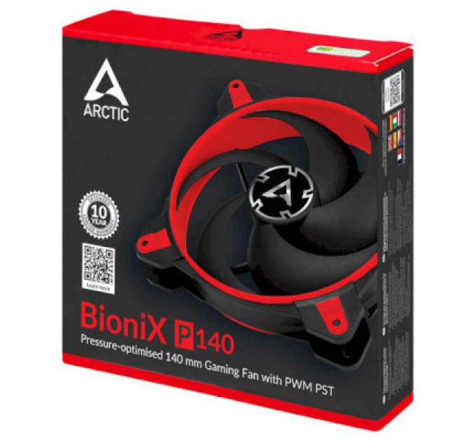 Arctic Кулер до корпусу Arctic BioniX P140 Red (ACFAN00127A)