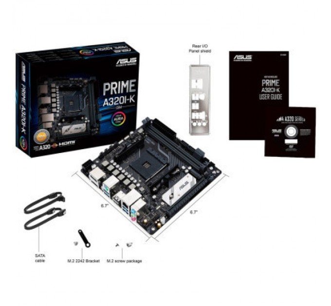 ASUS Материнська плата ASUS PRIME A320I-K/CSM