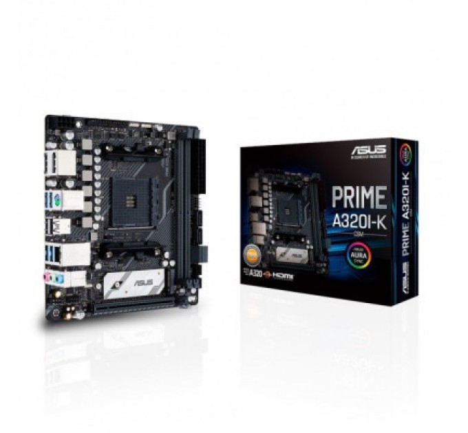 ASUS Материнська плата ASUS PRIME A320I-K/CSM