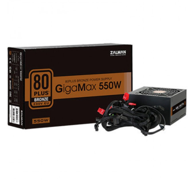 Zalman Блок живлення Zalman 550W GigaMax (ZM550-GVII)