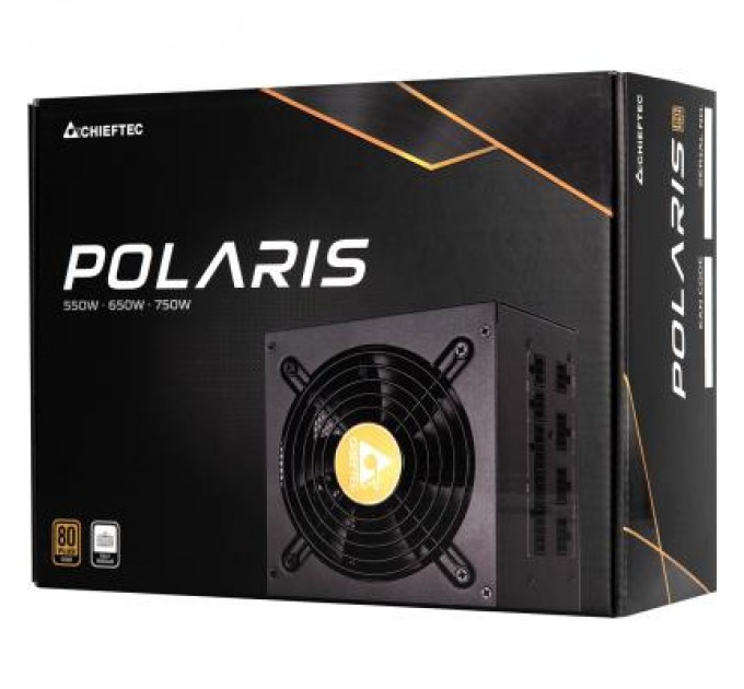 Chieftec Блок живлення Chieftec 750W Polaris (PPS-750FC)