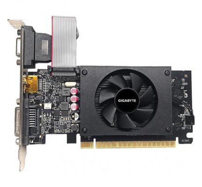 GIGABYTE Відеокарта GeForce GT710 2048Mb GIGABYTE (GV-N710D5-2GIL)