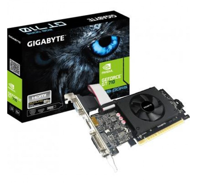 GIGABYTE Відеокарта GeForce GT710 2048Mb GIGABYTE (GV-N710D5-2GIL)