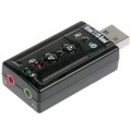 Dynamode Звукова плата Dynamode C-Media 108 USB 8(7.1) каналов 3D RTL (USB-SOUND7)