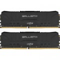 Micron Модуль пам'яті для комп'ютера DDR4 16GB (2x8GB) 3200 MHz Ballistix Black Micron (BL2K8G32C16U4B)