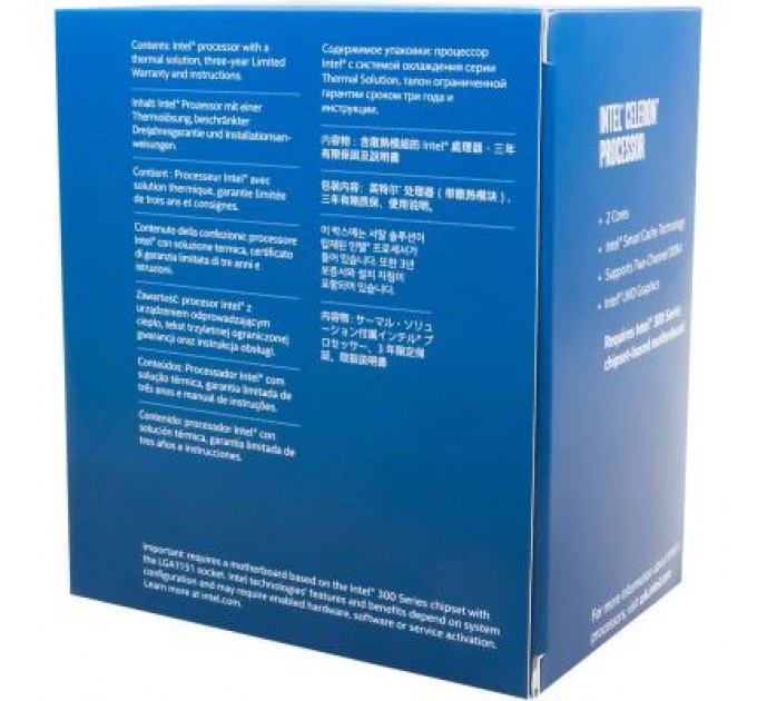 INTEL Процесор INTEL Celeron G4930 (BX80684G4930)