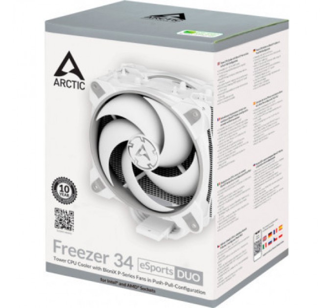 Arctic Кулер до процесора Arctic Freezer 34 eSports DUO Grey/White (ACFRE00074A)