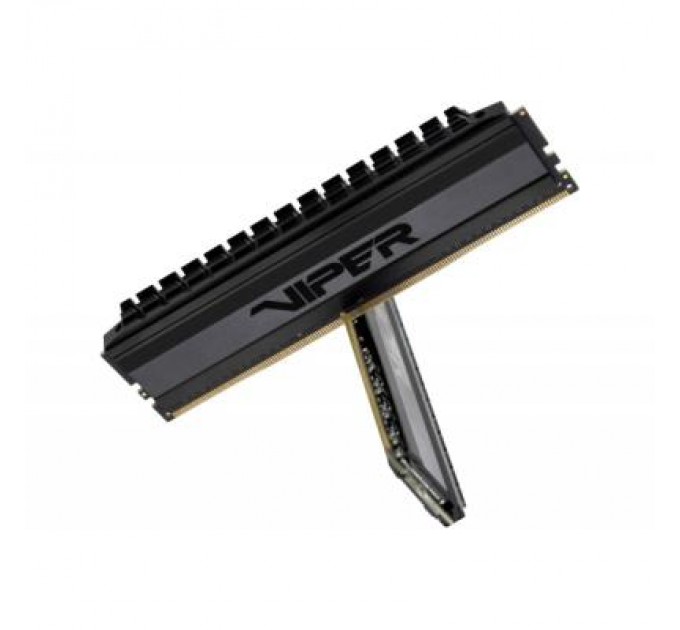Patriot Модуль пам'яті для комп'ютера DDR4 16GB (2x8GB) 3000 MHz Viper Blackout Patriot (PVB416G300C6K)