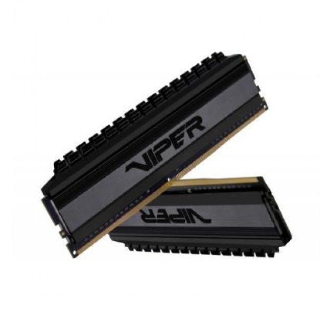 Patriot Модуль пам'яті для комп'ютера DDR4 16GB (2x8GB) 3000 MHz Viper Blackout Patriot (PVB416G300C6K)
