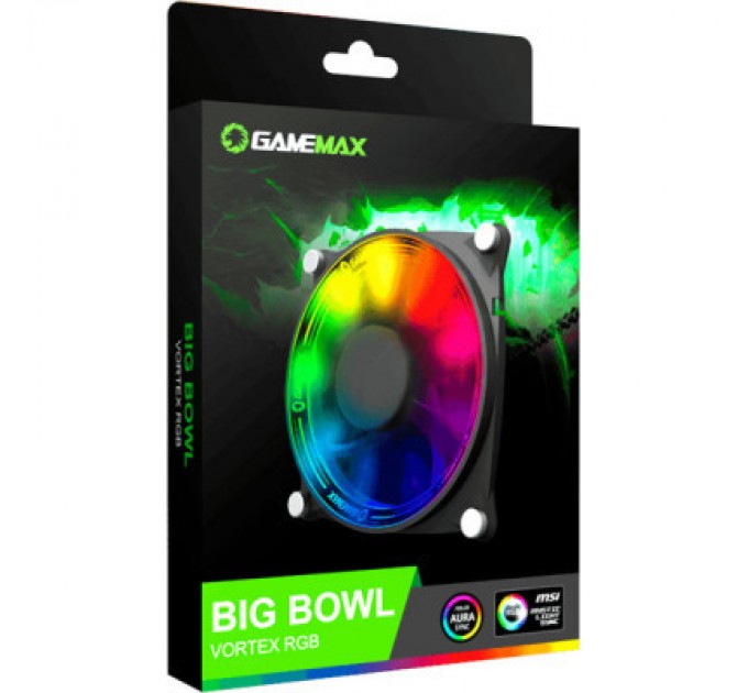 Gamemax Кулер до корпусу Gamemax GMX-12-RBB