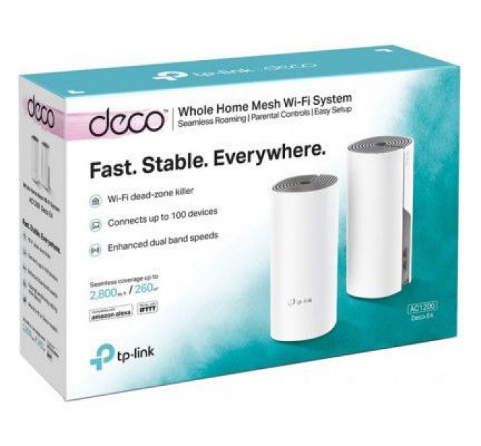 TP-Link Точка доступу Wi-Fi TP-Link Deco-E4-2-Pack