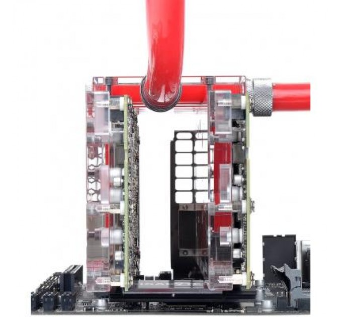 ThermalTake Термінал для CРO ThermalTake Pacific VGA Bridge Dual Series 3-Slot Transparent (CL-W136-PL00TR-A)