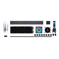 Набір для збірки CРO ThermalTake Pacific CL360 Max/CL360mm/Hard Tube/pure clear coolant (CL-W259-CU00SW-A)