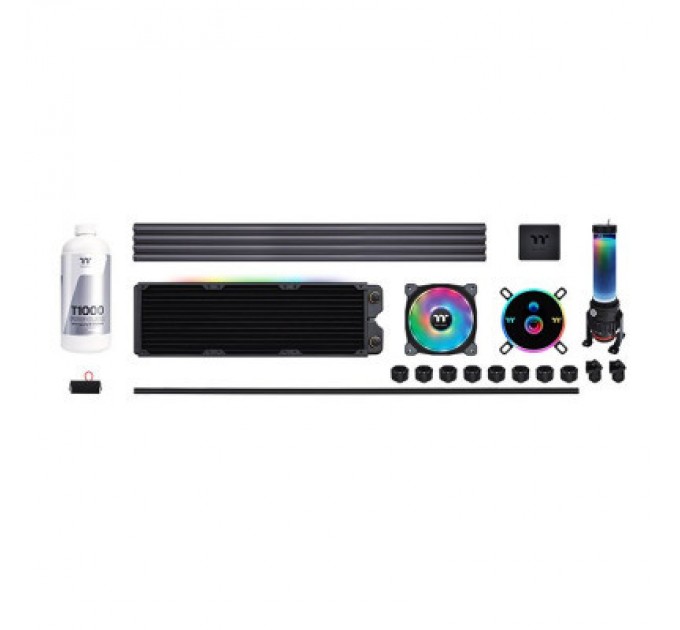 ThermalTake Набір для збірки CРO ThermalTake Pacific CL360 Max/CL360mm/Hard Tube/pure clear coolant (CL-W259-CU00SW-A)
