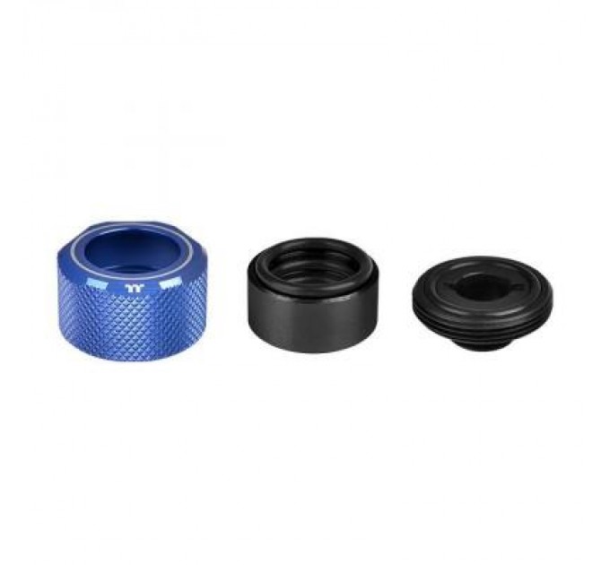 ThermalTake Фітинг для СРО ThermalTake Pacific C-Pro G1/4 PETG 16mm OD Fitting Kit - Blue (CL-W210-CU00BU-B)