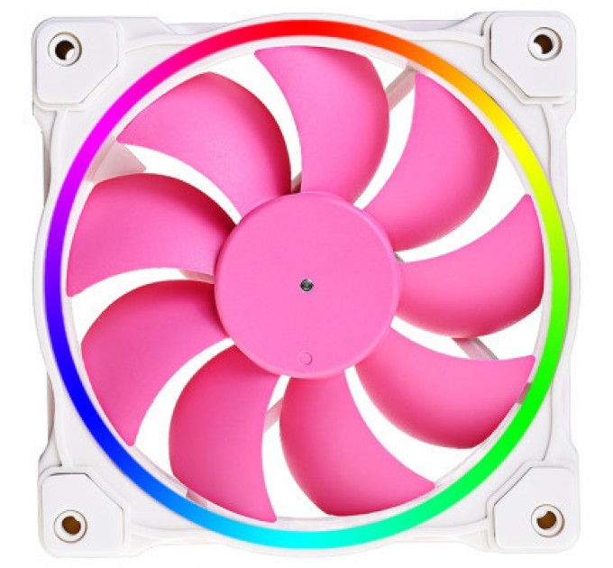 ID-Cooling Кулер до корпусу ID-Cooling ZF-12025-PINK ARGB (Single Pack) (ZF-12025-PINK)