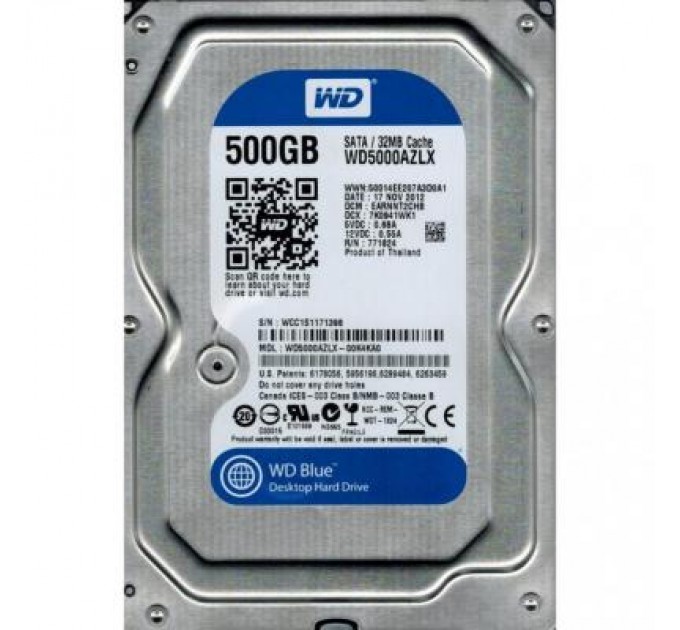 WD Жорсткий диск 3.5"  500GB WD (WD5000AZLX_)