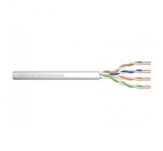 Digitus Кабель мережевий Digitus UTP 305м, cat 5e, CU, AWG24/1, LSZH (DK-1513-VH-305)