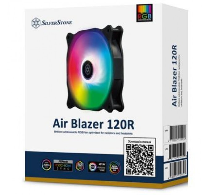 Silver Stone Кулер до корпусу Silver Stone SST-AB120R-ARGB