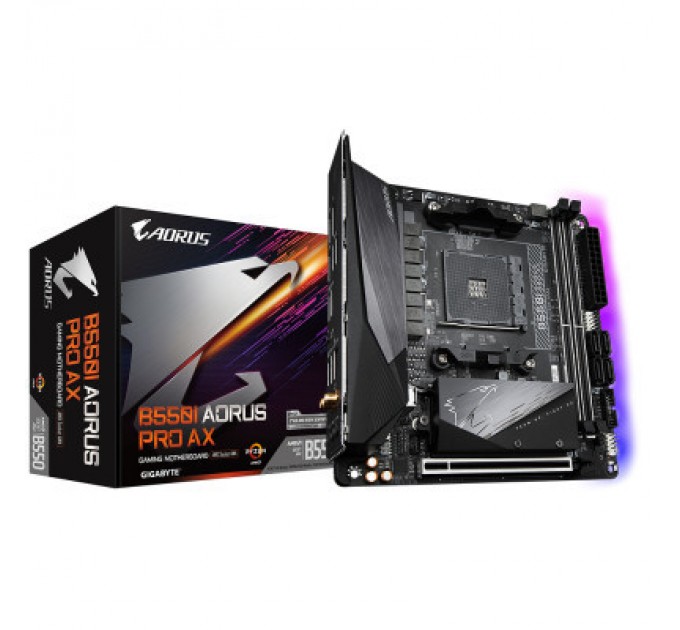 GIGABYTE Материнська плата GIGABYTE B550I AORUS PRO AX