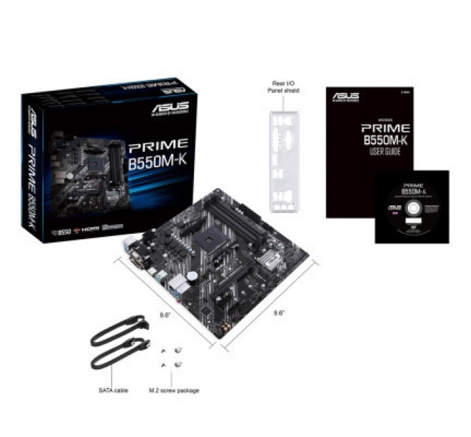 ASUS Материнська плата ASUS PRIME B550M-K