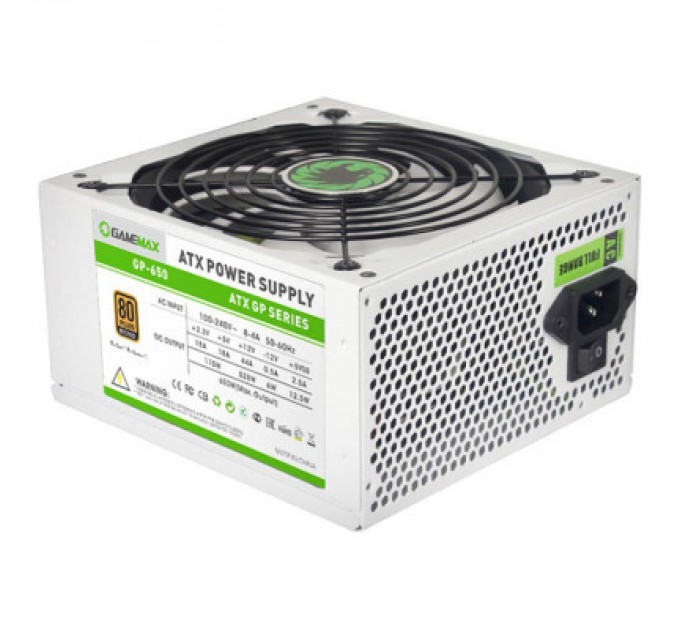 Gamemax Блок живлення Gamemax 650W (GP-650-White)
