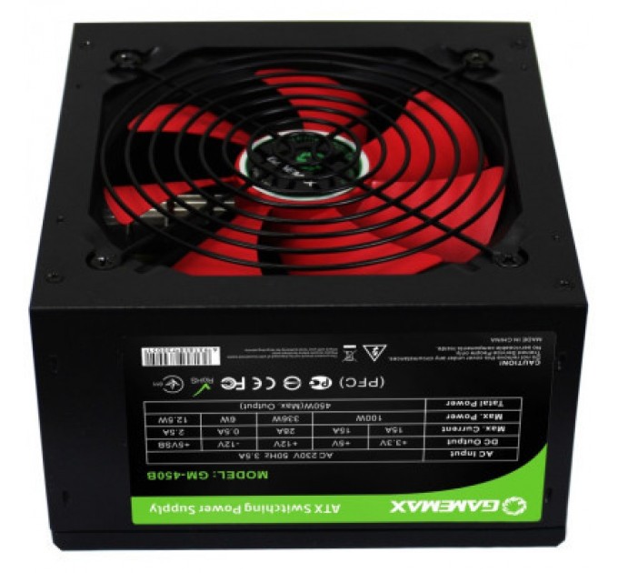 Gamemax Блок живлення Gamemax 450W (GM-450B)