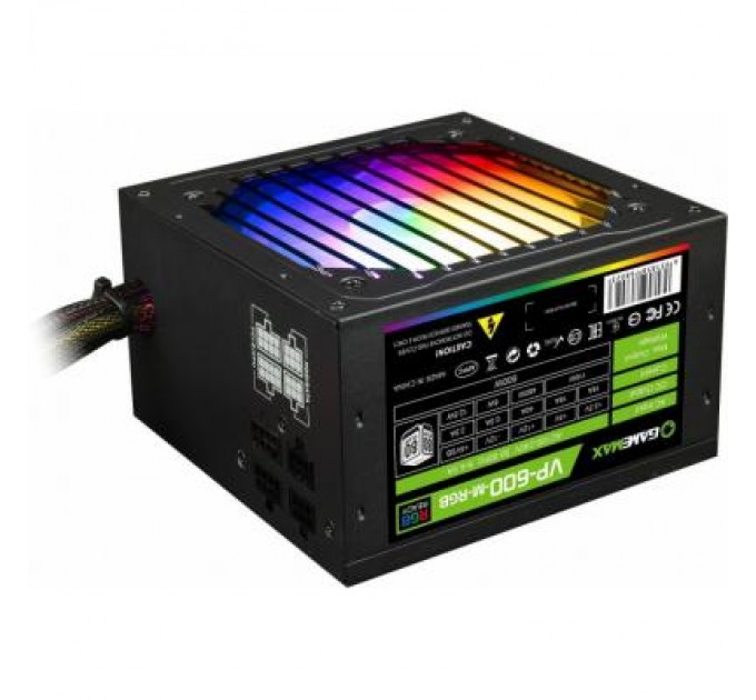 Gamemax Блок живлення Gamemax 600W (VP-600-M-RGB)