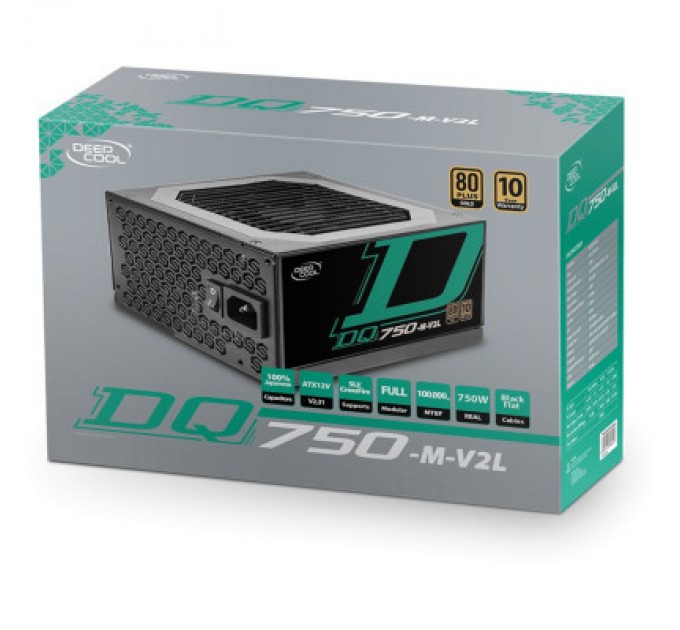 Deepcool Блок живлення Deepcool 750W (DQ750-M-V2L)