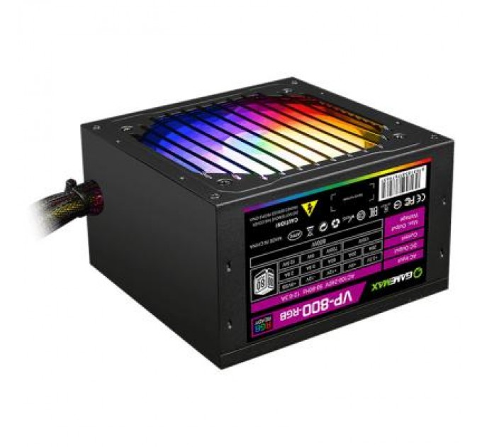 Gamemax Блок живлення Gamemax 800W (VP-800-RGB)