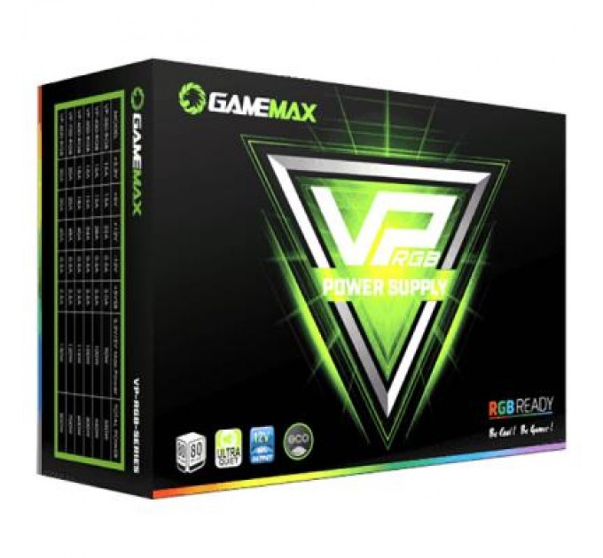 Gamemax Блок живлення Gamemax 800W (VP-800-RGB)