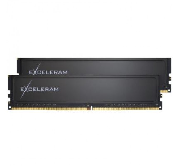 eXceleram Модуль пам'яті для комп'ютера DDR4 16GB (2x8GB) 3200 MHz Dark eXceleram (ED4163216AD)