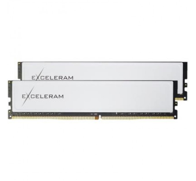 eXceleram Модуль пам'яті для комп'ютера DDR4 16GB (2x8GB) 2666 MHz Black&White eXceleram (EBW4162619AD)