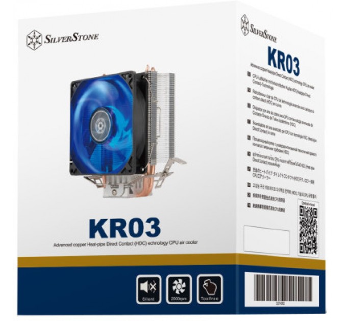 Silver Stone Кулер до процесора Silver Stone KRYTON KR03 (SST-KR03)