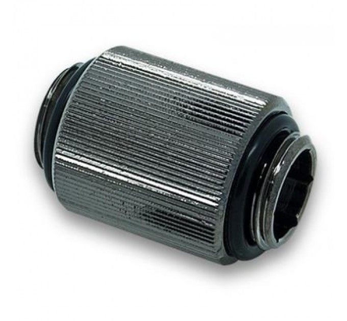Ekwb Фітинг для СРО Ekwb EK-AF Extender 20mm M-M G1/4 - Black Nickel (3831109846346)