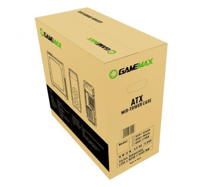 Gamemax Корпус Gamemax G561-FRGB