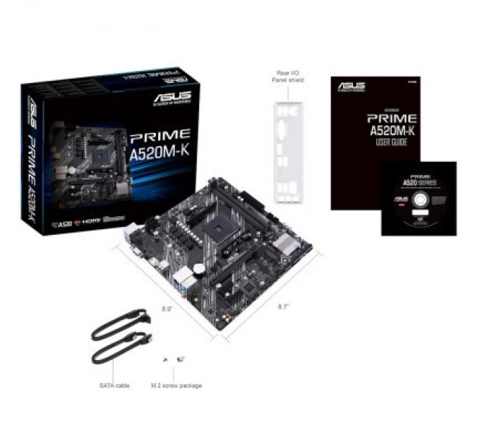 ASUS Материнська плата ASUS PRIME A520M-K