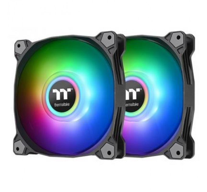 ThermalTake Кулер до корпусу ThermalTake Pure Duo 12 ARGB Sync Radiator Fan 2 Pack Fan (CL-F115-PL12SW-A)