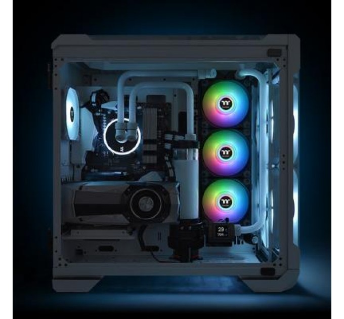 ThermalTake Кулер до корпусу ThermalTake Pure Duo 12 ARGB Sync Radiator Fan 2 Pack Fan (CL-F115-PL12SW-A)