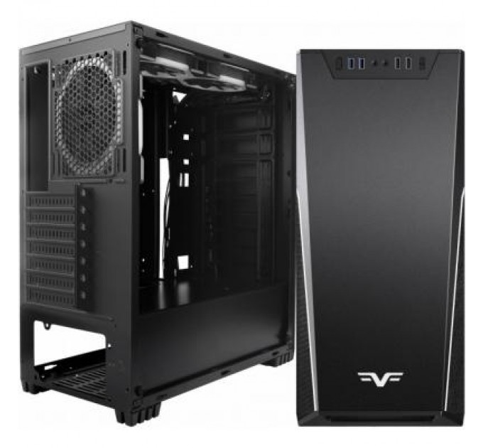 Frime Корпус Frime MarkIII-U3-GLS-3RGBF-WP