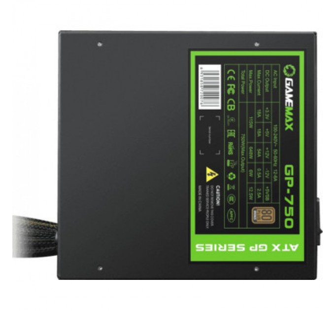 Gamemax Блок живлення Gamemax 750W (GP-750)