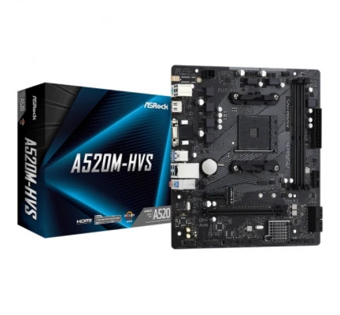 ASRock Материнська плата ASRock A520M-HVS