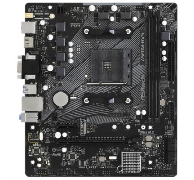 ASRock Материнська плата ASRock A520M-HVS