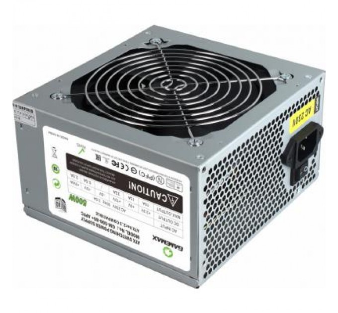 Gamemax Блок живлення Gamemax 500W (GM-500 80+ APFC)