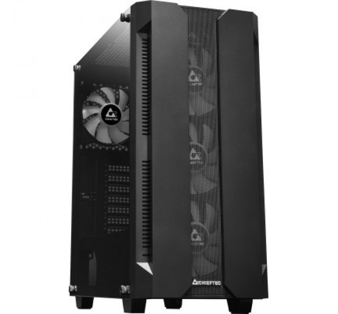 Chieftec Корпус Chieftec Gaming Hunter Tempered Glass Edition (GS-01B-OP)