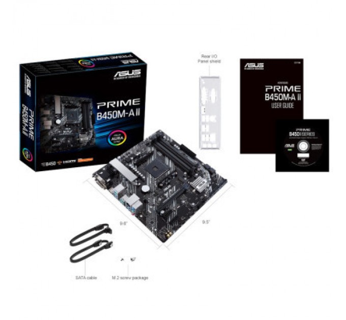 ASUS Материнська плата ASUS PRIME B450M-A II